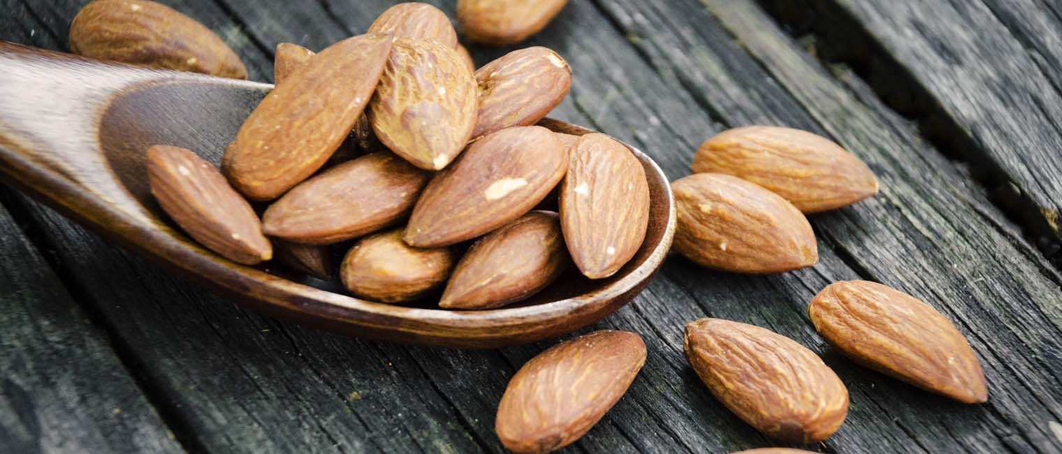 Sweet almond treats dry and eczema skin