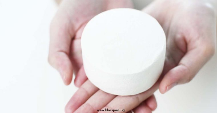 using organic soaps like white paint soap helps keep your skin in good shape