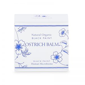 OSTRICH BALM with Human Microbiome 25g (box front)