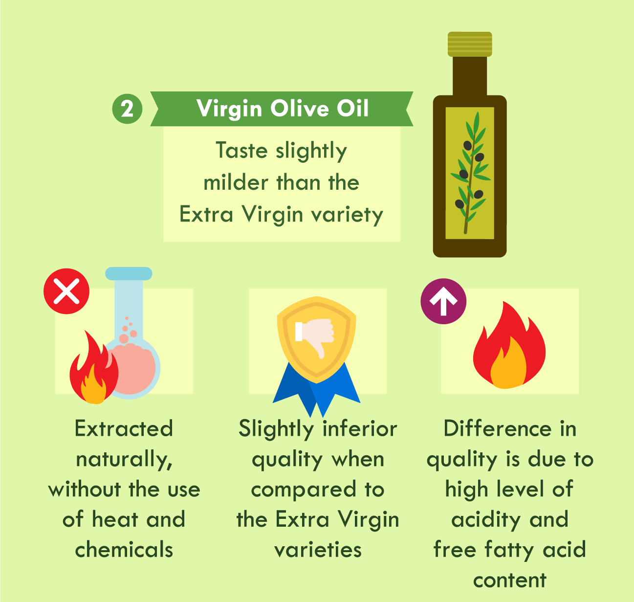 illustration of virgin olive oil